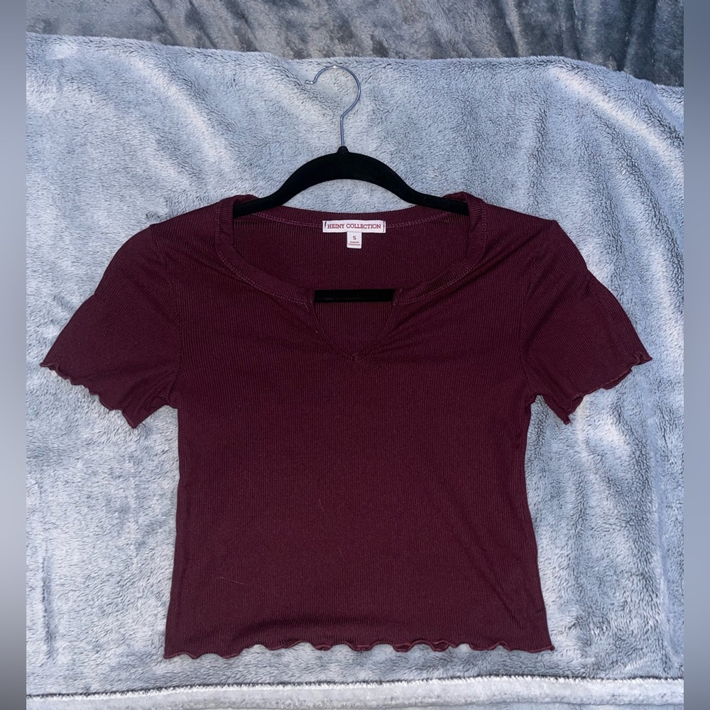 Maroon Juniors Shirt